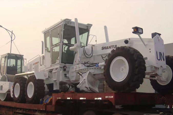 世界有我，山推助力聯(lián)合國(guó)維和任務(wù)。