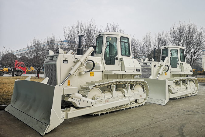 世界有我，山推助力聯(lián)合國(guó)維和任務(wù)。